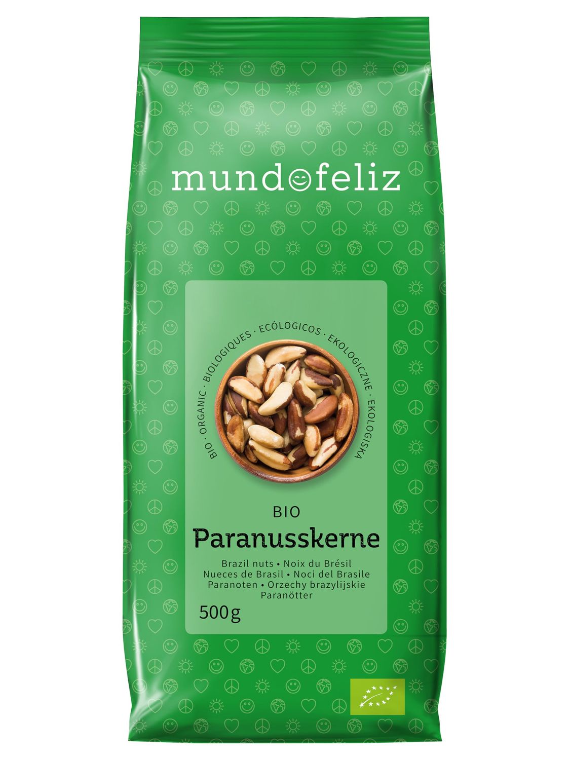 Mundo Feliz - Organic Whole Brazil Nuts 2 x 500 g