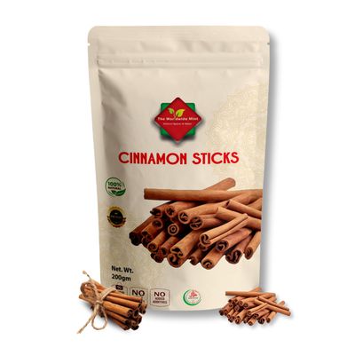 Cinnamon Sticks (200G / 7.05 oz) Cinnamon Quills Zimt Cannelle Canela Danchini Sticks 3 Inch lenth Sweet and Aromatic for Cooking