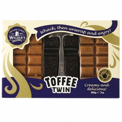 Original Creamy Nonsuch Toffee Twin Pack With Hammer 200 Gram