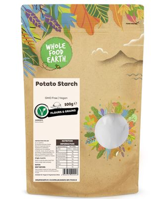 Wholefood Earth Potato Starch 500 g GMO Free