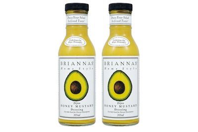 Briannas Home Style Dijon Honey Mustard Dressing 355ml - Pack of 2