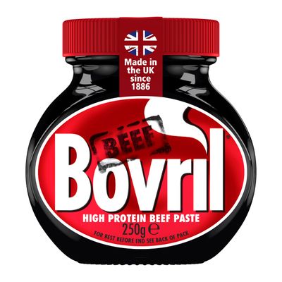Bovril Beef &amp; Yeast Extract Paste high in protein for a powerful meaty kick 250 g