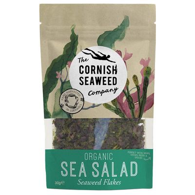 Organic Sea Salad - Dried Seaweed Flakes (The Cornish Seaweed Company) 30g