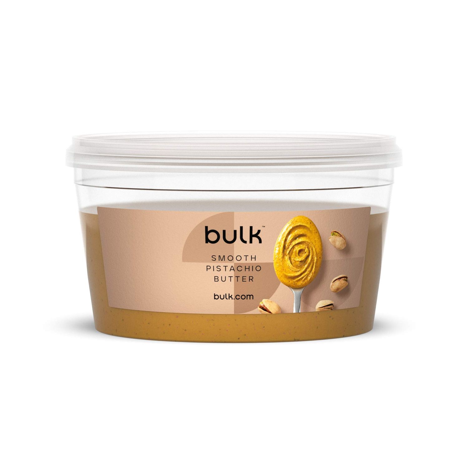 Bulk Natural Roasted Pistachio Butter Tub, Smooth, 500 g