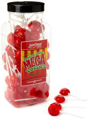 Joseph Dobson &amp; Sons Traffic Light Mega Lollies 1.99 kg