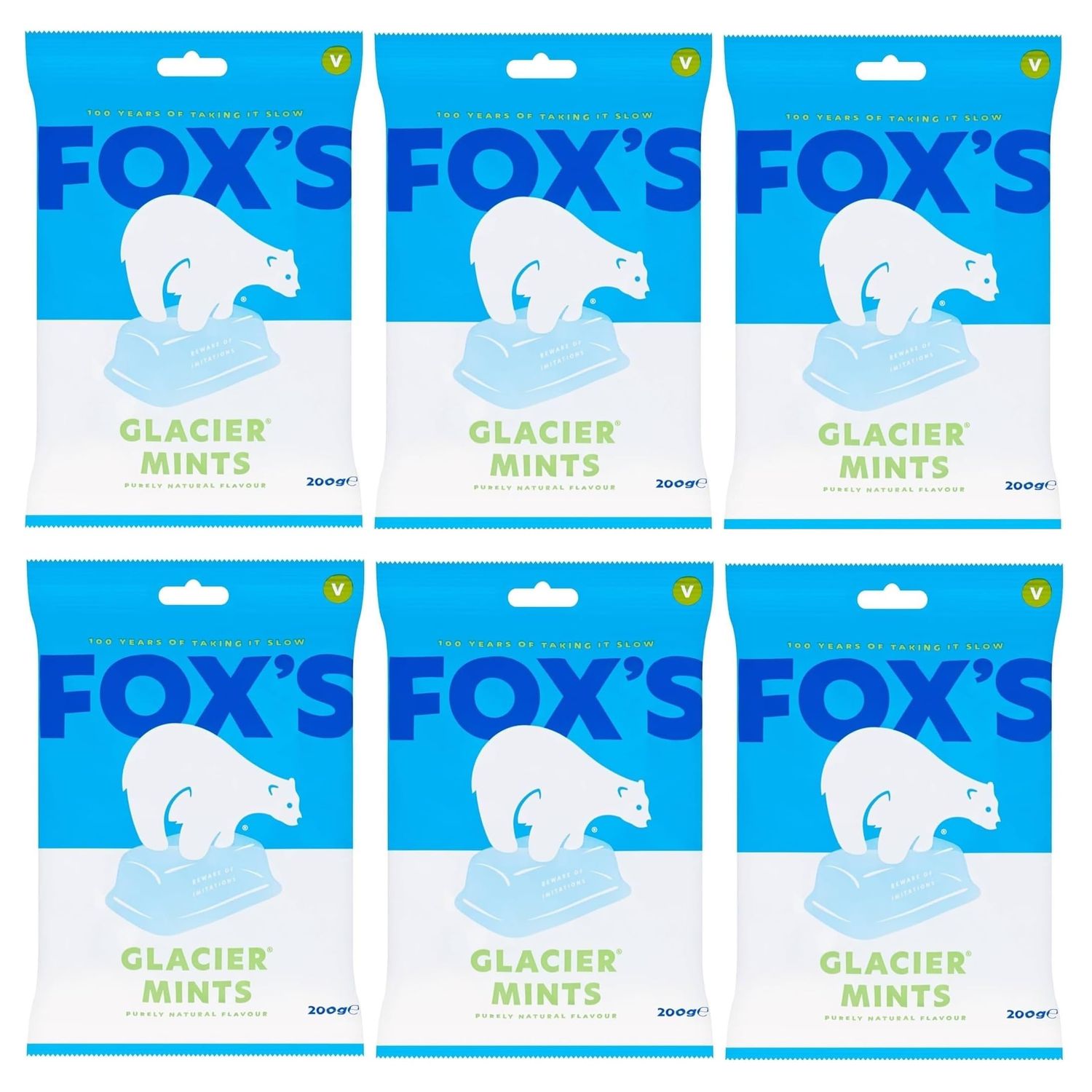 Fox's Glacier Mints (200g) - Pack of 6
