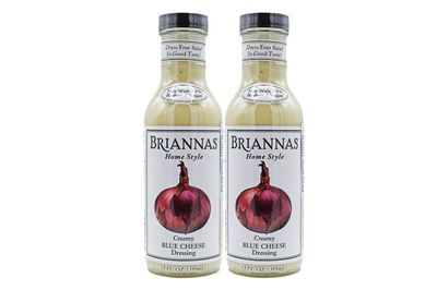 Briannas Home Style Creamy Blue Cheese Dressing 355ml - Pack of 2