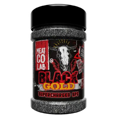 Angus &amp; Oink Black Gold Supercharged SPG BBQ Rub Insane Beef Flavour &amp; Umami Boost Gluten-Free Perfect for Grilling &amp; Smoking (250g)