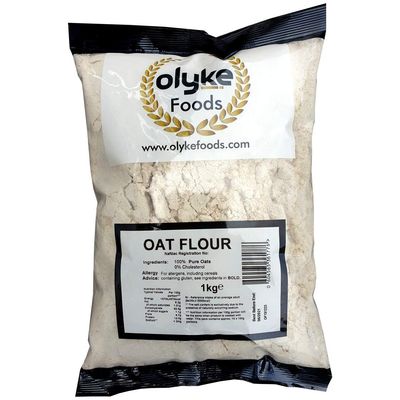 Olyke Oat Flour 1kg 100% Oats