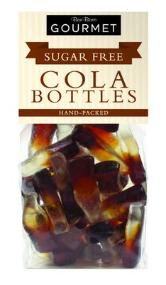 Bon Bons - Sugar Free Cola Bottles, 145 g