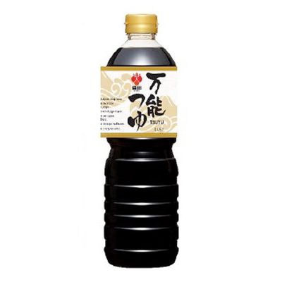 Morita All-purpose Seasoned Soy Sauce 1L Versatile Japanese Tsuyu Soup Base Ideal for Noodles, Hot Pots, and Dipping Sauces Rich Umami Flavor with Shiitake & Kelp Extracts