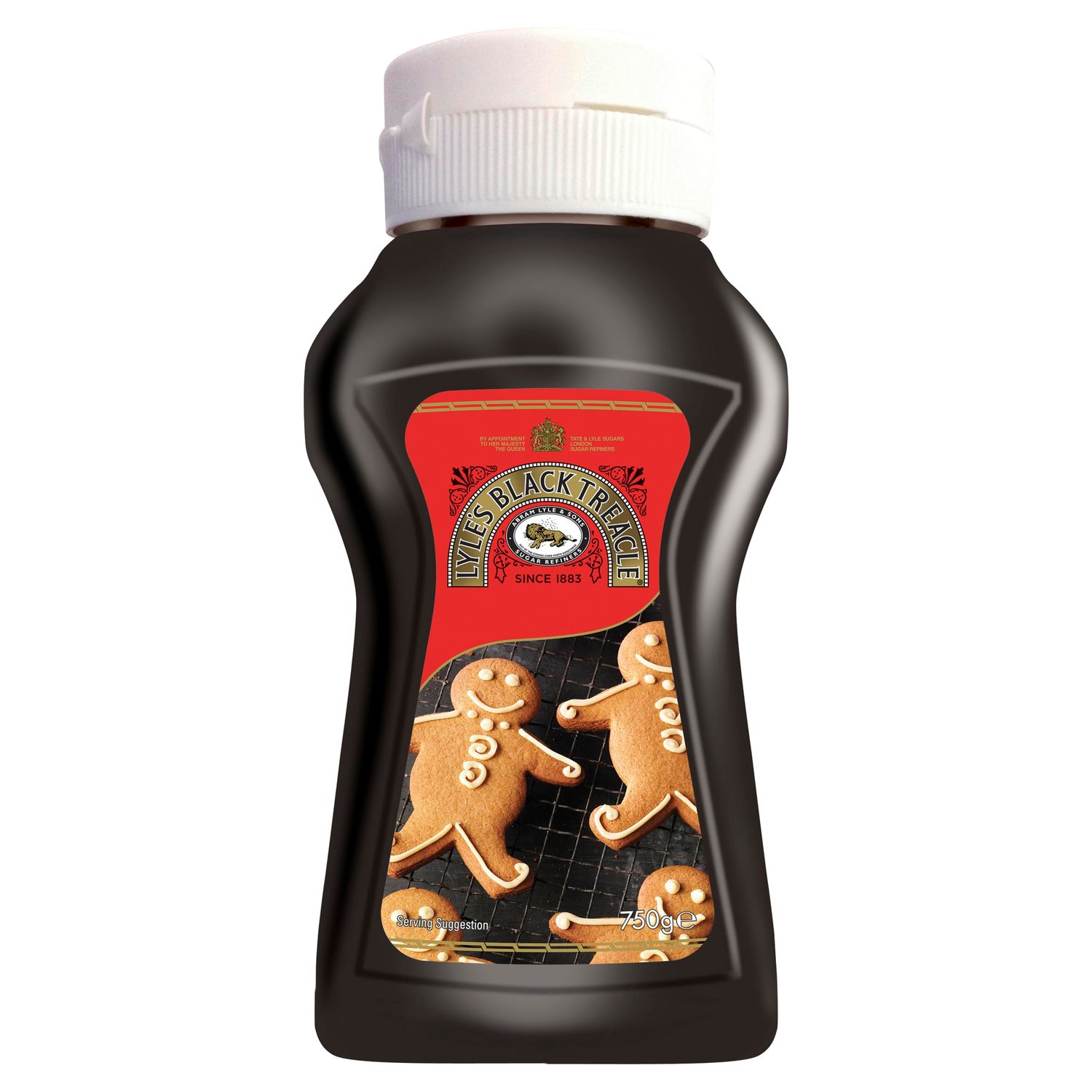 Lyle's Black Treacle Easy Flow Squeezy Bottle 750g Vegan