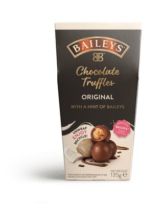Baileys Irish Cream Twist Wraps Milk Chocolate Truffles in a Box, 135G