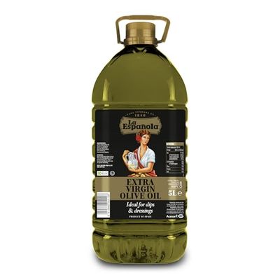 LA ESPAÑOLA - Extra Virgin Olive Oil Made from 100% Spanish Olives. 5 l Bottle