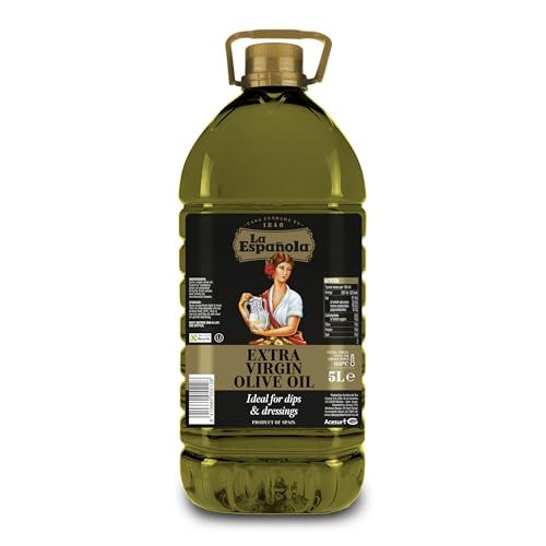 LA ESPAÑOLA - Extra Virgin Olive Oil Made from 100% Spanish Olives. 5 l Bottle