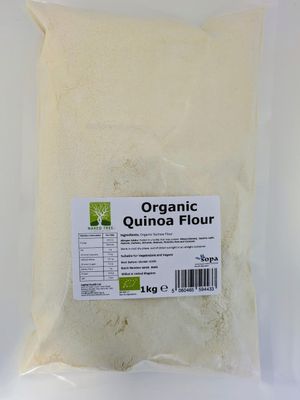 Organic Quinoa Flour 1kg Certified Organic GMO Free