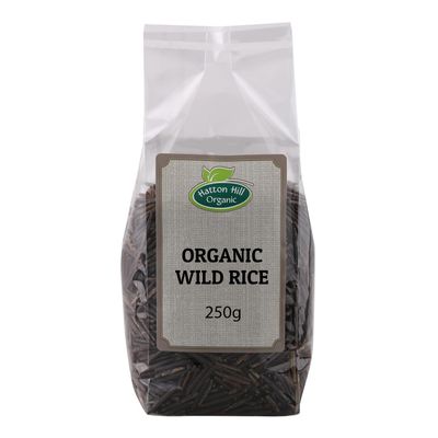 Organic Wild Rice 250g by Hatton Hill Organic