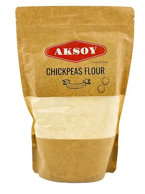 Aksoy Chickpeas Flour 1150gr Natural and Nutritious Perfect for Soups, Baked Goods, and Healthy Recipes Rich in Protein and Flavor (Packaging may vary)