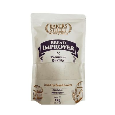Bakers Street Bread Improver 1kg - Clean Label - General Purpose Dough Conditioner for All Bread Types - Helps Bread Rise Higher &amp; Bake Brighter