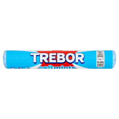 Trebor Softmint Spearmint Roll Std (Pack of 40)