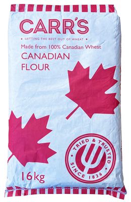 Carr's Centurion - Canadian Very Strong White Flour, 16kg Made from 100% Canadian Wheat