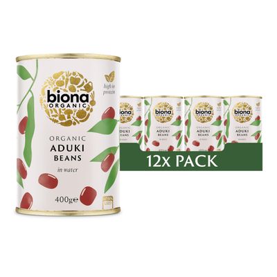 Biona Organic Aduki Beans, 400g