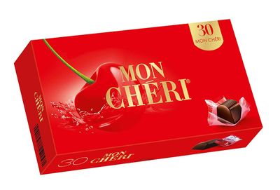 Mon Cheri Cherry Liqueur Chocolates Box 315g - imported by DFB