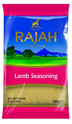 Rajah Spices Lamb Steak Seasoning Lamb Steak Seasoning Powder Lamb Rub Lamb Mariande Lamb Marinade Lamb Spice Mix Lamb Curry (100G)