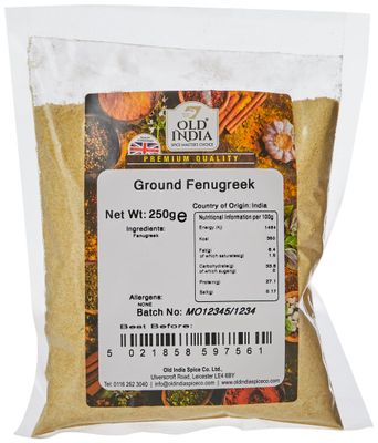 Old India Ground Fenugreek 250g