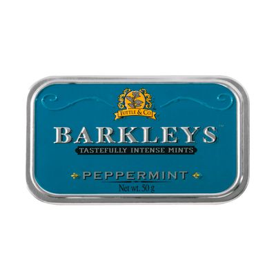 Barkleys Peppermint Tin 50g