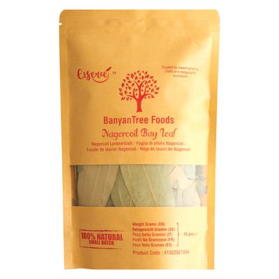 BanyanTree Foods Bay Leaves Tej Patta Bay Leaf 50g for Rice, Stew and Soups All Natural, Indian Origin