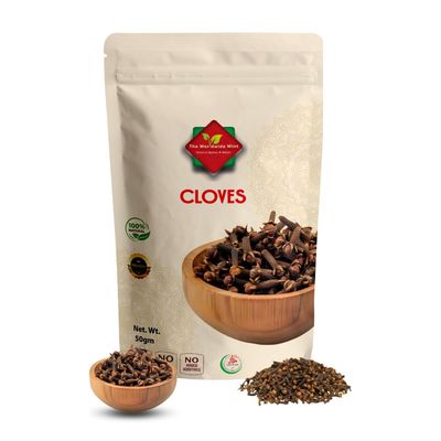 Cloves Whole 50G Premium Quality Sun Dried Indonesian Gluten Free Non GMO No Additives No Preservatives 50G