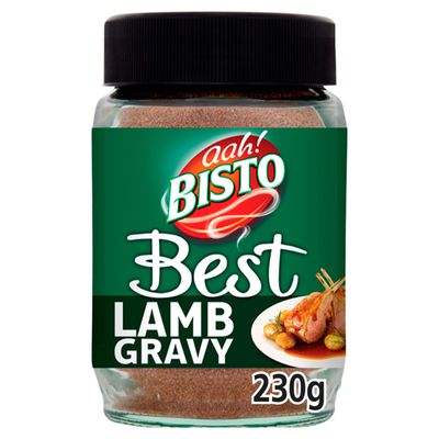 Bisto Best Lamb Gravy Granules Made with Real Meat Juice, 230 g Jar (Pack of 1)