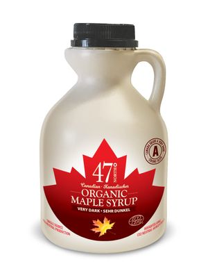 47° North Canadian Organic Single Source Maple Sryup Very Dark Strong 500ml