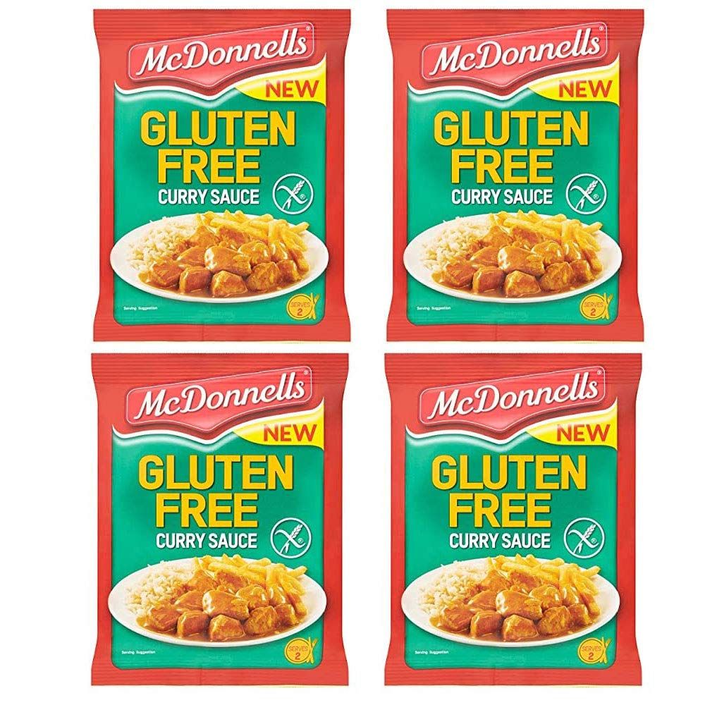 Mc Donnells Gluten Free Curry Sauce 4 x 50G Sachets