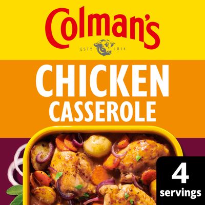 Colman's Classic Comforts Chicken Casserole Meal Maker perfect with a baked potato quick to prepare casserole mix 40 g