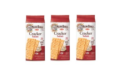barilla 3x Mulino Bianco 20 x Salted Crackers packs 500g. Italian!