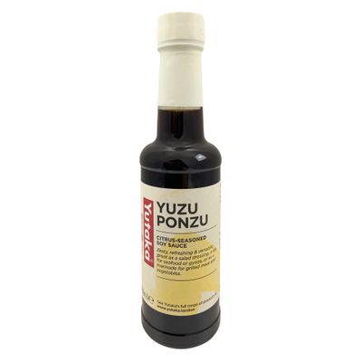 Yutaka - Yuzu Ponzu, Japanese Citrus-Seasoned Soy Sauce, 150ml - Light, Tangy & Umami-Rich - Ideal as Dressing, Marinade or Dip for Sushi, Gyoza, Tempura & Grilled Dishes