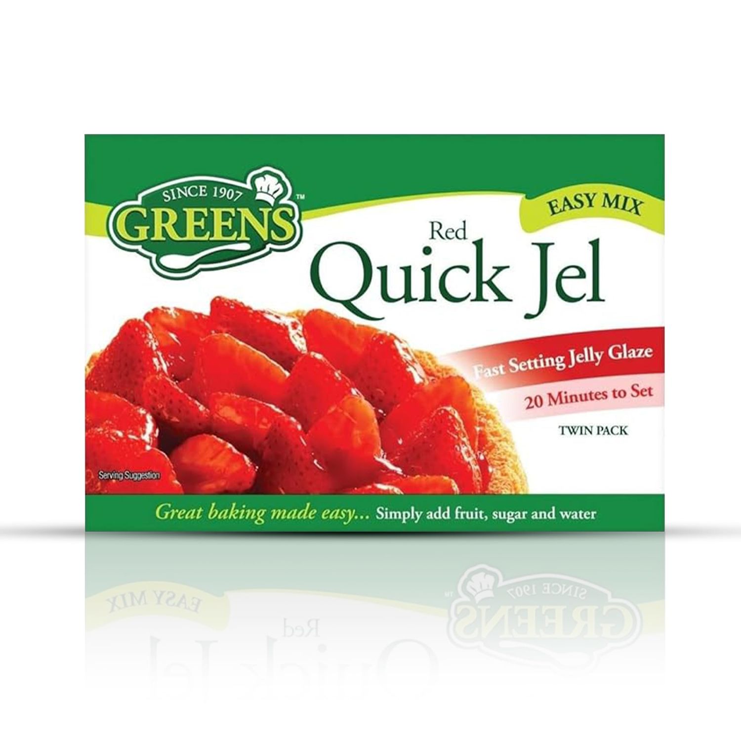 Green's Red Quick Jel Twin Pack - Pack of 6