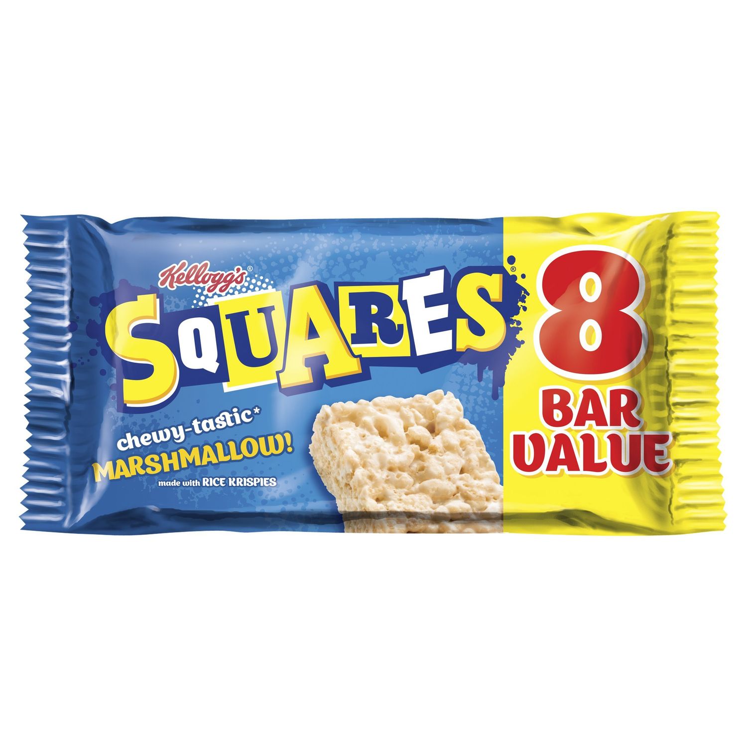 Kellogg's Kellogg's Rice Krispie Squares Marshmallow, 224 Grams