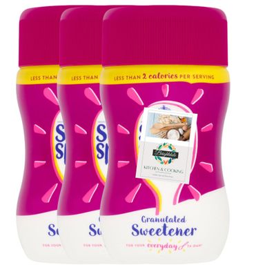 Sweetener Bundle with Silver Spoon Granulated Sweetener 75g 3 Pack + Brightdale Kitchen Card