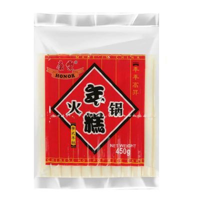 Honor Natural Rice Cake Stick 450g (Tteokbokki Topokki, Chinese, Korean) No Preservative (Pack of 1)