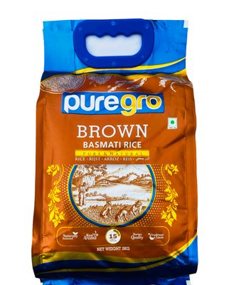 Puregro Brown Basmati Rice 2kg