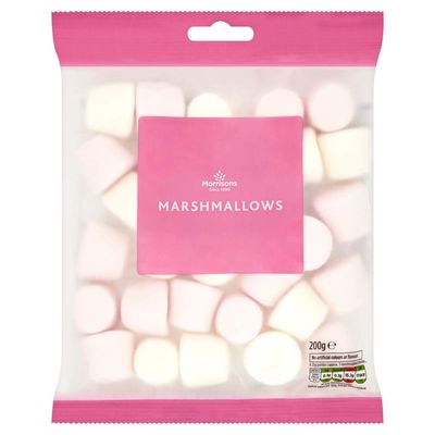 Morrisons Marshmallows 200 g x 12