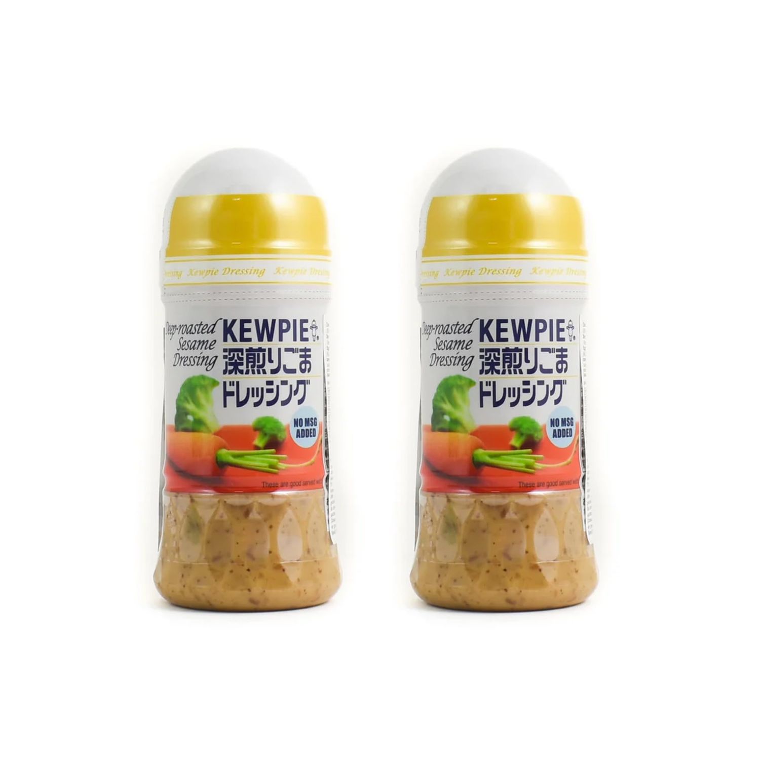 Japanese Deep Roasted Sesame Dressing No MSG 150ml, Pack of 2