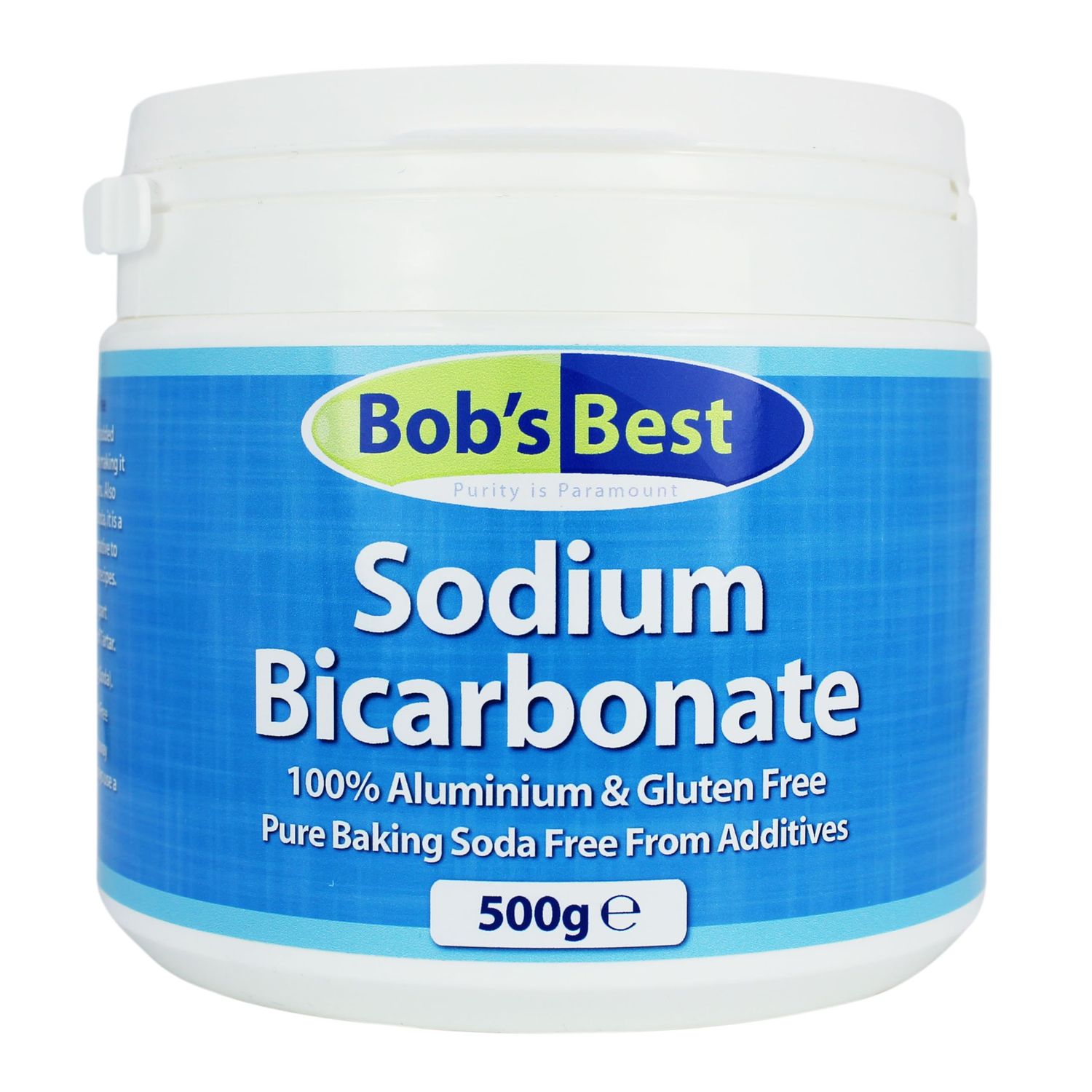 Bob's Best Sodium Bicarbonate Baking Soda 500g for Cooking, Baking, Cleaning &amp; Personal Care - Aluminium &amp; Gluten Free