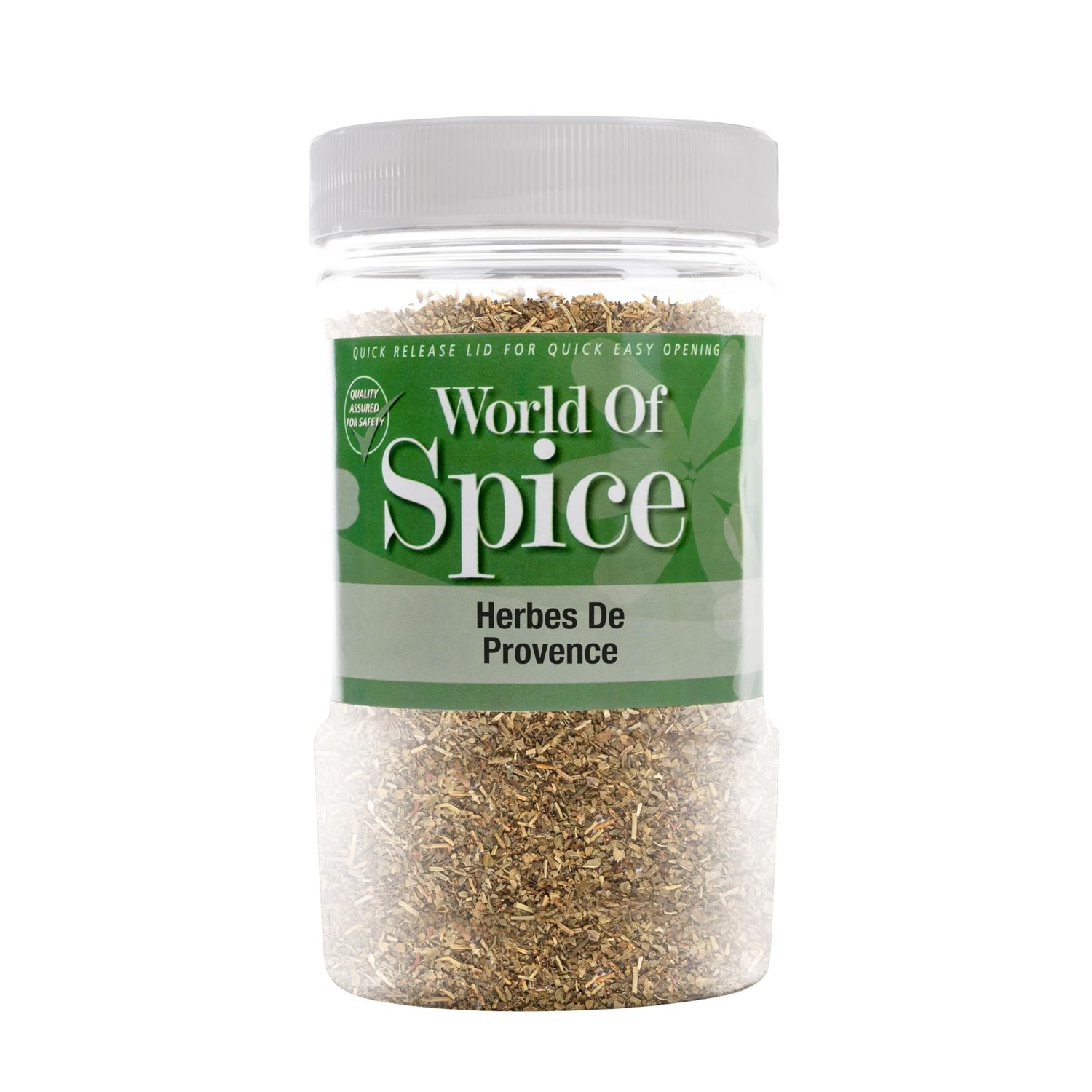 World of Spice Herbes De Provence French Herb Blend 150g Catering Spice Jar - Premium Herbs De Provence Dried Mixed Seasoning for Cooking - Home Cooks, Professional Chefs &amp; Commercial Kitchens