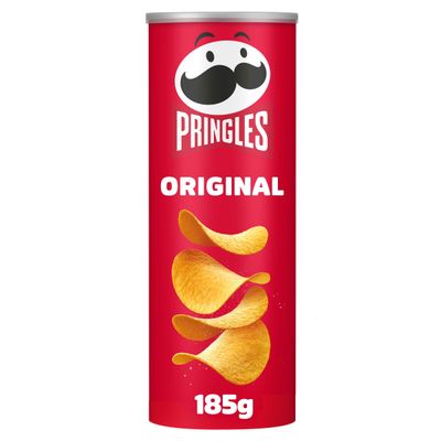 Pringles Original Sharing Crisps 185g (Packaging may vary)