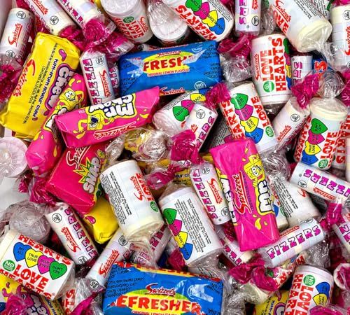 Bulk Assorted Party Candy Mix - 500g Variety Pack of Individually Wrapped Sweets - Celebration &amp; Pick-and-Mix Deluxe Assortment - Perfect for Events, Holidays, and Treat Bags