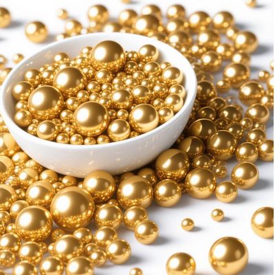 Edible Sprinkles 100g Edible Sprinkles for Cake Decorating, Cookies &amp; Cupcakes Edible Mother's Day Heart Sprinkles for Wedding, Birthday &amp; Dessert Toppers (Gold Pearl)